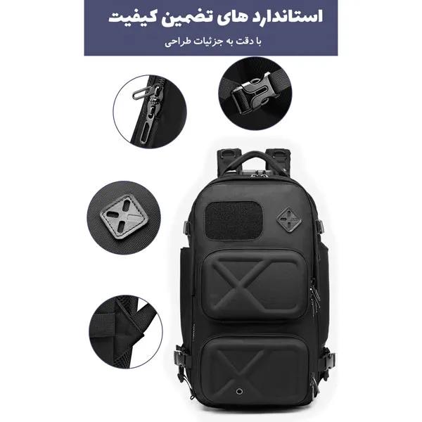 06_کوله-پشتی-ضدسرقت کیف کوله پشتی مسافرتی اوزوکو 9309L