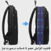 کیف کوله پشتی لپ تاپ 15.6 اینچی بنج 77115