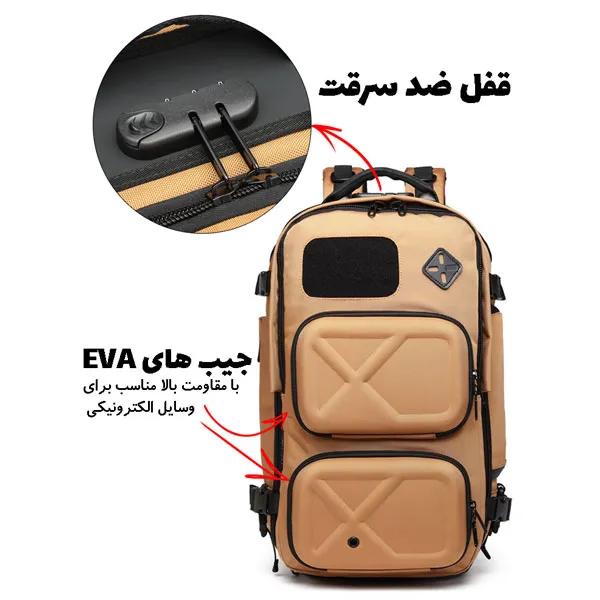 12_خرید-کوله-پشتی-ضد-سرقت-اوزوکو کیف کوله پشتی مسافرتی اوزوکو 9309L