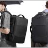 13_قیمت-کیف-مسافرتی-اورجینال-BG-1908D-دارای-بند-تراولی کیف مسافرتی 45L کوله پشتی لپ تاپ 17 اینچی بنج 1908D