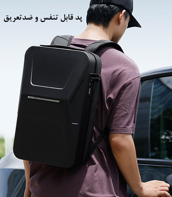 کیف و کوله پشتی لپ تاپ ضد سرقت بنج 3005