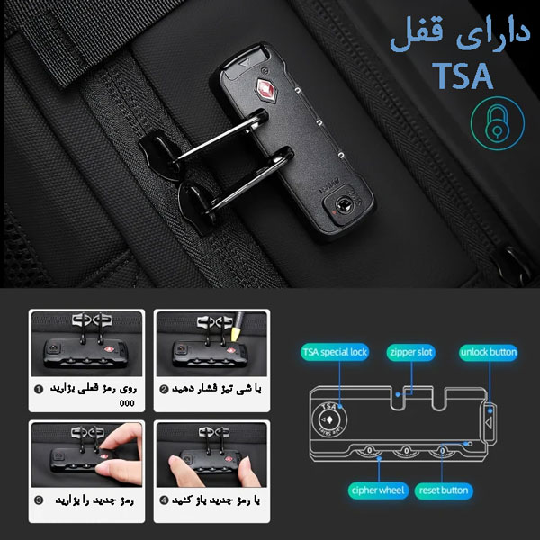 15_کوله-پشتی-ضد-سرقت کوله پشتی مسافرتی وکیومدار بنج مدل 3028