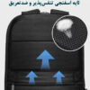 کیف کوله پشتی لپ تاپ 15.6 اینچی بنج 77115