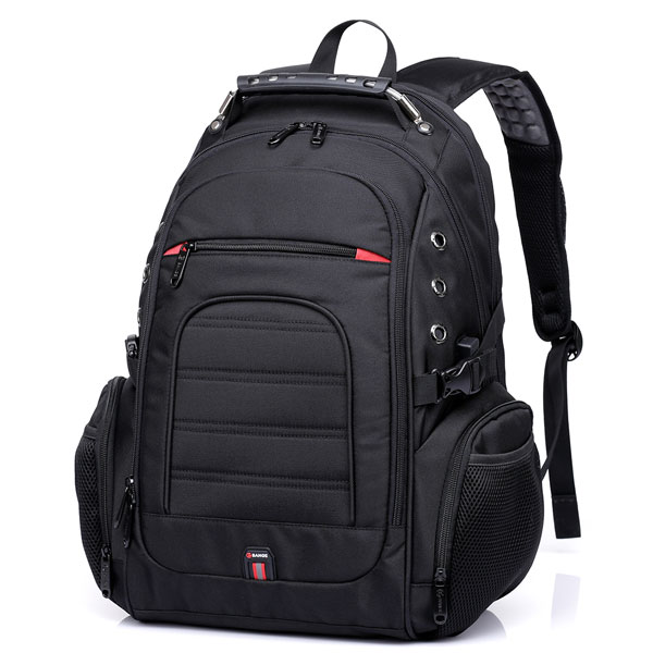bange-1903-black-33 کیف مدرسه اورجینال کوله پشتی لپ تاپ 17اینچی بنج 1903 مشکی