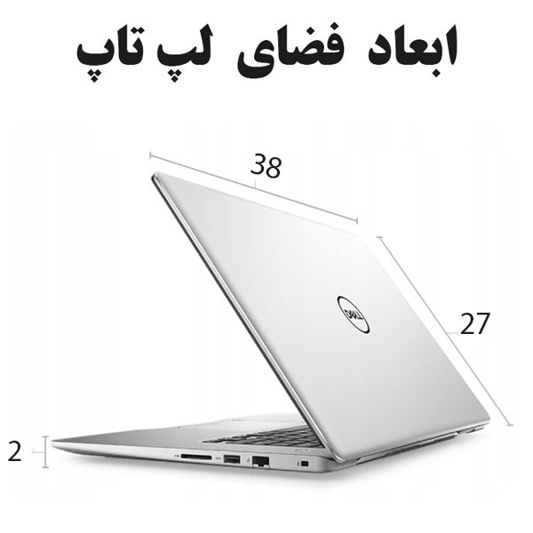 ابعاد-لپ-تاپ-کوله-2575 کیف و کوله پشتی لپ تاپ 15.6 اینچ بنج 2575