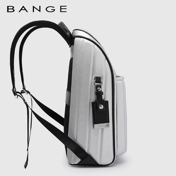 خرید-کوله-پشتی-لاکچری-بنج-YS-001-نمای-نزدیک-لوگو-1 کیف اورجینال بنج BANGE کوله پشتی لپ تاپ 15.6اینچ YS001