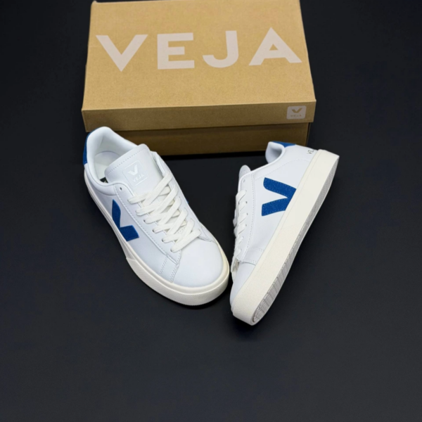 0xlrx91p کفش وجا کامپو سفید آبی Veja Campo White Blue