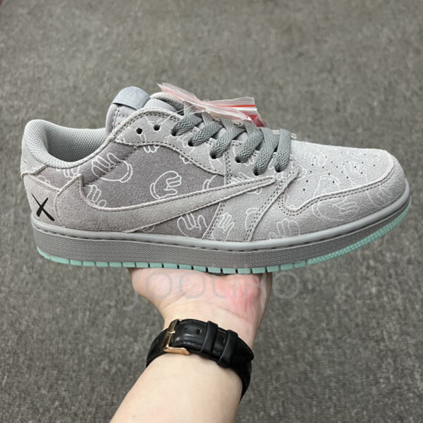 10091662 جردن وان لو کاز Jordan 1 Low Kaws طوسی
