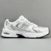 10667869 کفش نیوبالانس New Balance 530 White Silver Metallic نقره ای سفید متالیک