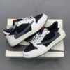 11557373 نایک ایر جردن وان لو مشکی سفید خاکستری Travis Scott x Air Jordan 1 Retro Low OG