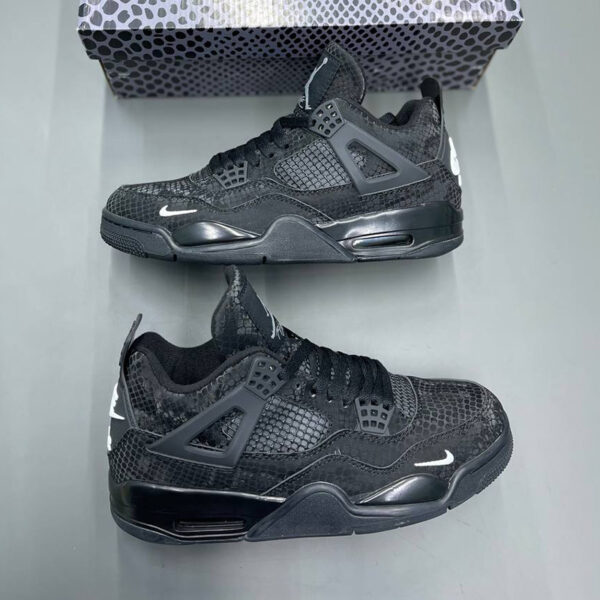 12832168 جردن ۴ بلک مامبا نایجل سیلوستر Nigel Sylvester x Jordan 4 Black Mamba
