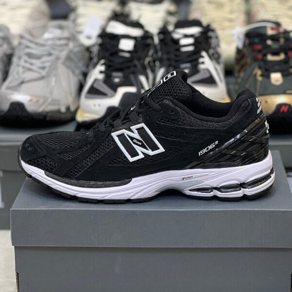 13094062 کفش نیوبالانس 1906R مشکی سفید New Balance 1906R Black White