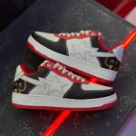 بتینگ ایپ بیپ استا کانیه وست کالج دراپ اوت A Bathing Ape Bape Sta Low Kanye West College Dropout