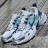 13280378 نایک وی تو کی ران سفید طوسی متالیک پلاتینیوم روشن Nike V2K Run Summit White Dark Obsidion