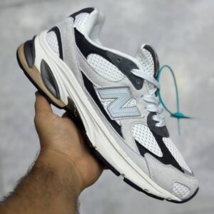 13291232 کفش نیوبالانس 2010 طوسی سفید کرم New Balance 2010 Cream Grey