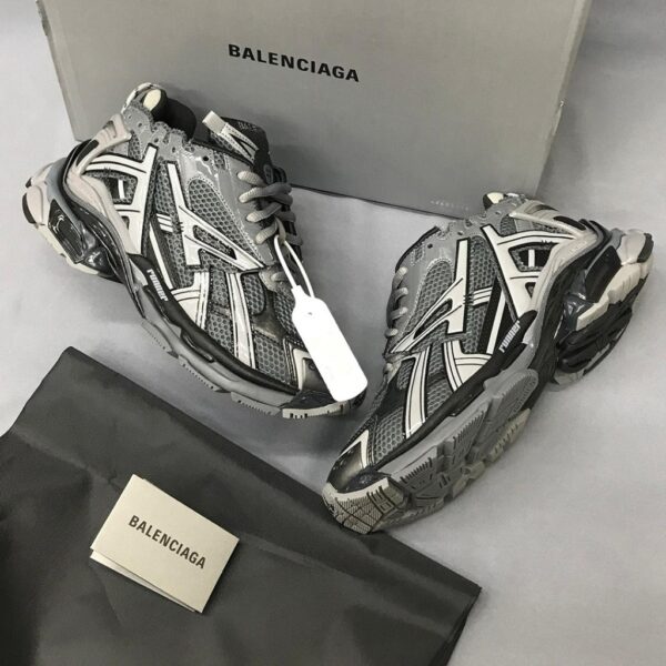 13291869 بالنسیاگا رانر طوسی تیره مشکی Balenciaga Runner Dark Grey Black