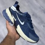 نایک وی تو کی ران سرمه ای کرم Nike V2K Run