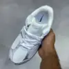 نایک وی فایو آر ان آر سفید سیلور Nike V5 RNR White Black Metallic Silver