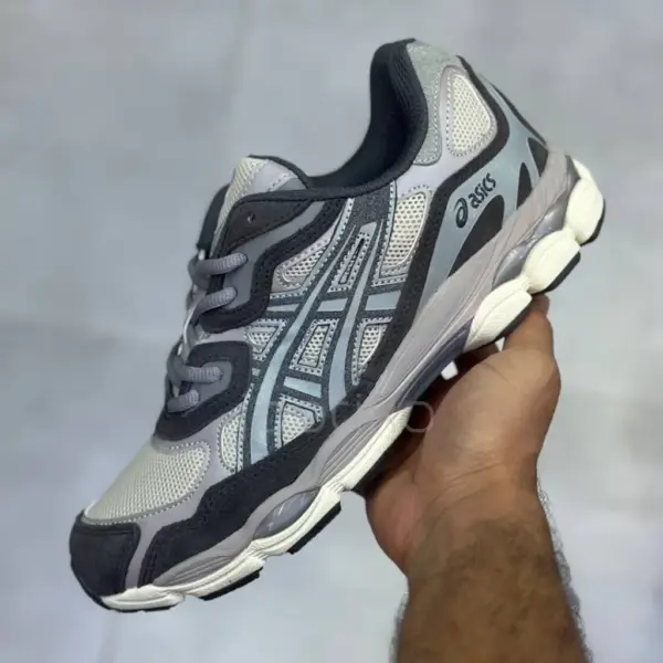 13568042 اسیکس ژل ان وای سی اوتمیل ابسیدین گری ASICS Gel-NYC Oatmeal Obsidian Grey