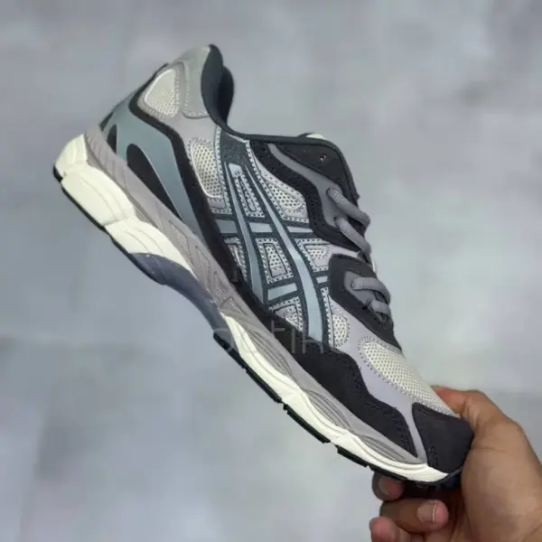 13568044 اسیکس ژل ان وای سی اوتمیل ابسیدین گری ASICS Gel-NYC Oatmeal Obsidian Grey