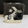 کانورس چاک تیلور آل استار کانستراکت های وینتیج Converse Chuck Taylor All Star Construct Hi Black Vintage White