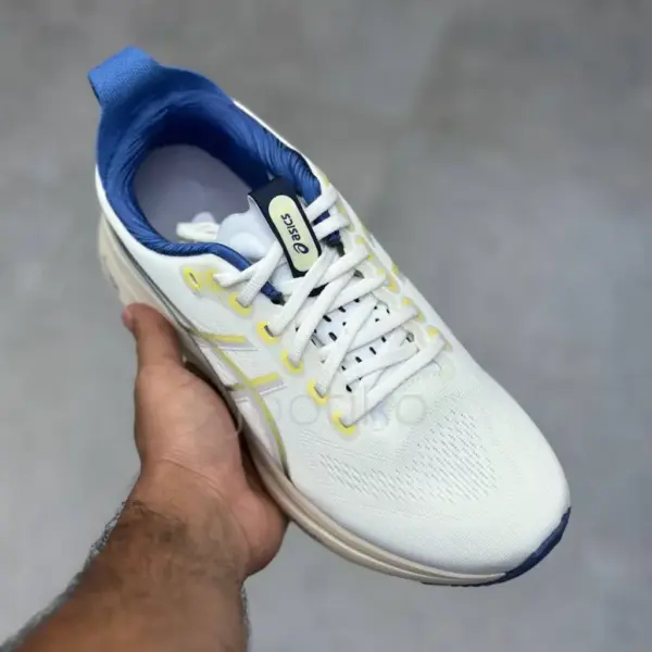13603881 کفش ورزشی اسیکس ژل کایانو 32 GEL-KAYANO 32 Cream/Denim Blue