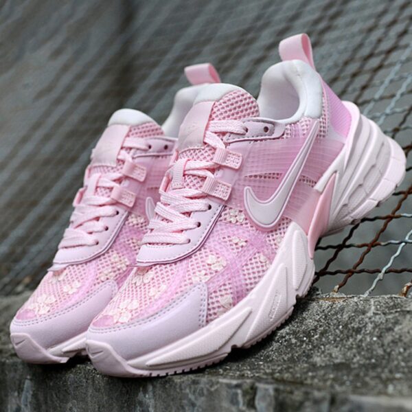 13626931 نایک وی تو کی ران صورتی گلدار Nike V2K Run Pink Foam Arctic Pink