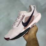 نایک ریکت پگاسوس تریل ۵ صورتی روشن مشکی Nike React Pegasus Trail 5