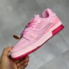 13789736 لویی ویتون ترینر صورتی Louis Vuitton LV Trainer