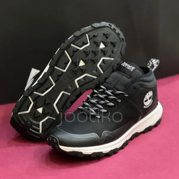 نیم بوت تیمبرلند وینسور تریل مشکی سفید Timberland Winsor Trail Mid Hiking Boot