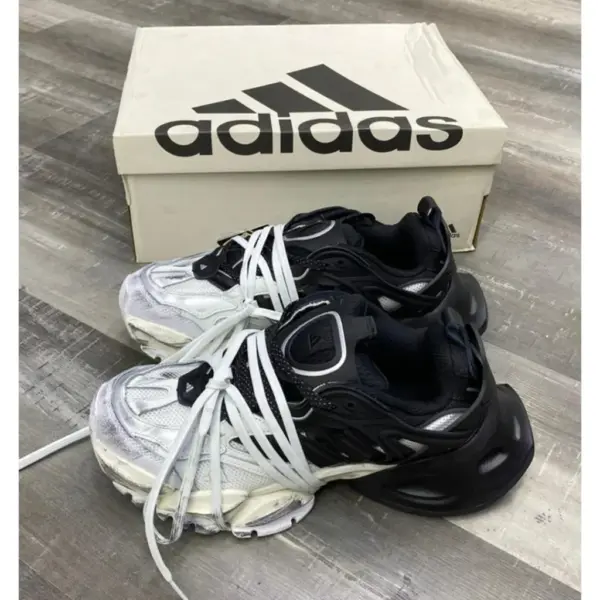 13962766 آدیداس رانر اکس ال جی دیلاکس سفید مشکی adidas XLG Runner Deluxe White Black