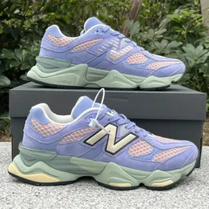 13977994 نیوبالانس 9060 بنفش صورتی سبز کرم New Balance 9060 The Whitaker Group Missing Pieces Daydream Blue U9060WG1