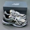 14398908 کفش نیوبالانس 1906 سفید متالیک گلد New Balance 1906R White Metallic Gold