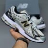 14398909 کفش نیوبالانس 1906 سفید متالیک گلد New Balance 1906R White Metallic Gold