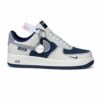 14611897 نایک ایرفورس وان دیور سرمهای سفید استخوانی Nike Air Force 1 Dior Sail Navy