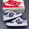 14611899 نایک ایرفورس وان دیور سرمهای سفید استخوانی Nike Air Force 1 Dior Sail Navy