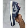 جردن ۱ لو سوپریم سرمه‌ای طوسی Jordan 1 Low Supreme Midnight Navy