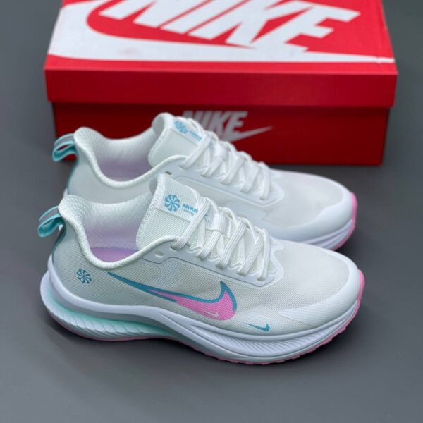 نایک زوم ایکس سفید آبی صورتی روشن Nike Zoom X