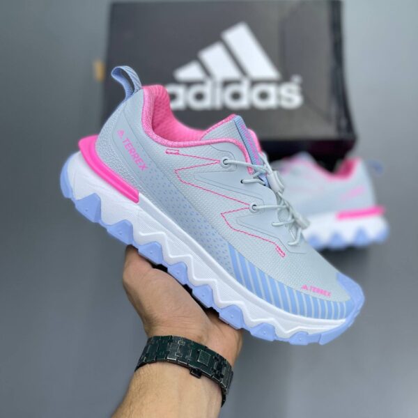 15383999 آدیداس ترکس طوسی آبی صورتی adidas Terrex
