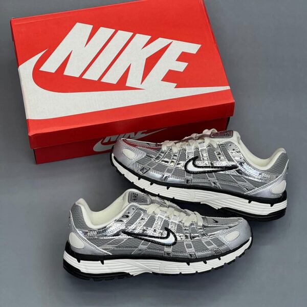 17669953 نایک پی 6000 متالیک سیلور Nike P-6000 Metallic Silver