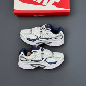 19e4u9ne کفش نایک وی فایو کی ران سفید سرمه ای Nike V5K Run White Navy