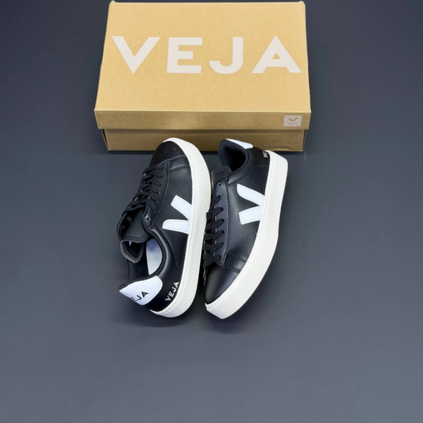 2w3tklql کفش وجا کامپو مشکی سفید Veja Campo Black White