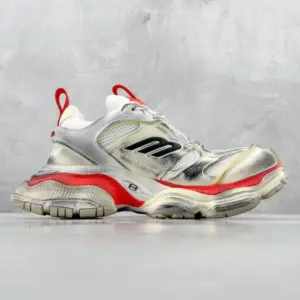 8712124 بالنسیاگا کارگو Balenciaga CARGO SNEAKER BEIGE/GREY/RED