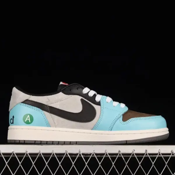 نایک جردن وان تراویس اسکات جک بویز Travis Scott x Air Jordan 1 Low JACKBOYS