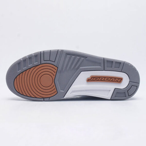 8961848 نایک جردن 3 رترو وزردز Jordan 3 Retro Wizards سفید آبی