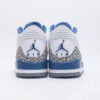 8961850 نایک جردن 3 رترو وزردز Jordan 3 Retro Wizards سفید آبی