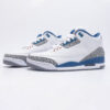 8961852 نایک جردن 3 رترو وزردز Jordan 3 Retro Wizards سفید آبی