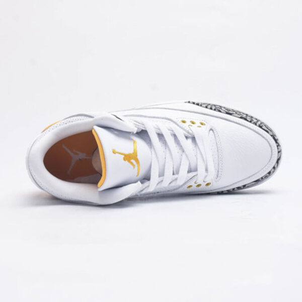 8997866 نایک جردن 3 رترو لیزر اورنج Jordan 3 Retro Laser Orange سفید نارنجی