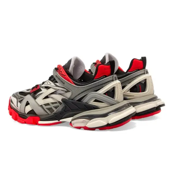 8997920 بالنسیاگا ترک Balenciaga Track.2 Black Grey Red مشکی خاکستری قرمز