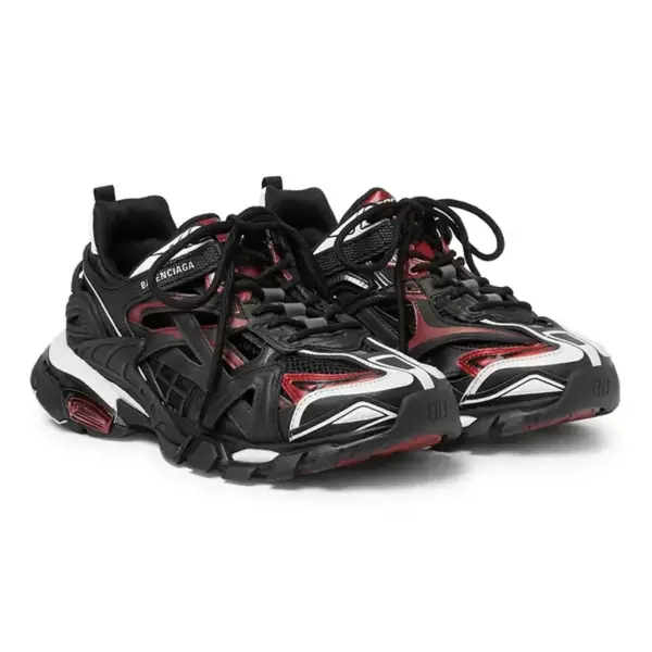 8998009 بالنسیاگا ترک Balenciaga Track 2 Black Burgundy مشکی بورگوندی